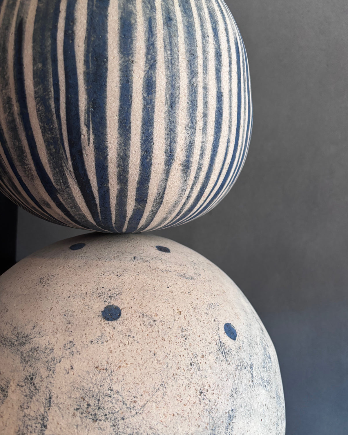 Indigo Totem Pole | 84"